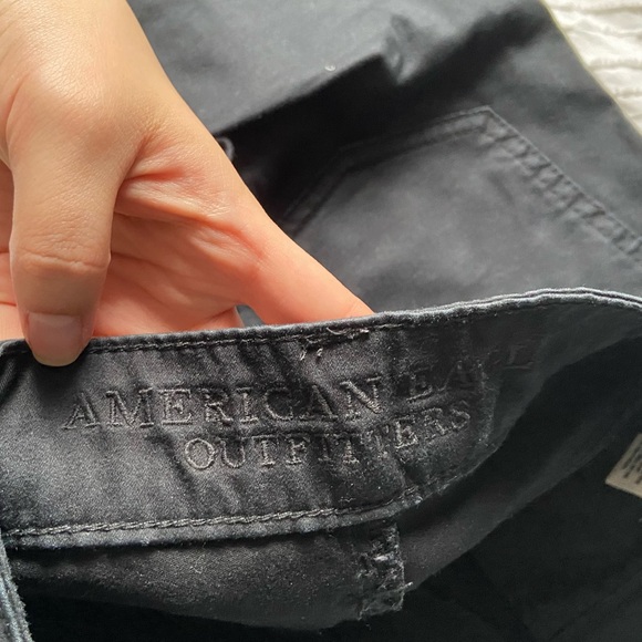 Black textured jeggings - Picture 4 of 4